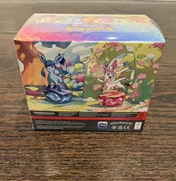 Pokemon TCG Prismatic Evolutions Mini Tin Display Sealed 8 Tins English - Image 4
