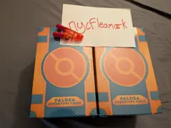 LOT OF 2 Pokemon Paldea Adventure Chest (Brand New 6 Packs/7 Foil/Pikachu Promo) - Image 3