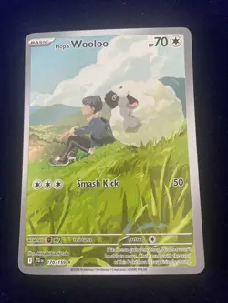 Hop's Wooloo (Illustration Rare) 170/159 Pokemon SV: Journey Together - Image 1