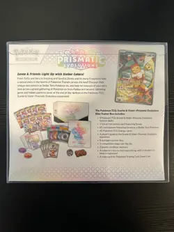 Pokemon TCG Prismatic Evolutions Elite Trainer Box w/ Case, Brand New Sealed ETB - Image 2