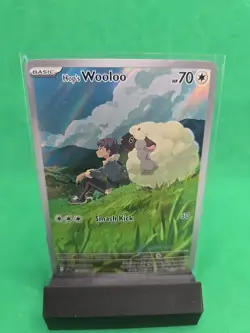Pokemon TCG Hop's Wooloo 170/159 Journey Together Near Mint Condition - Image 1