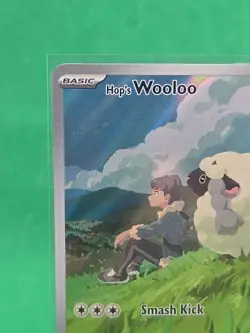 Pokemon TCG Hop's Wooloo 170/159 Journey Together Near Mint Condition - Image 2