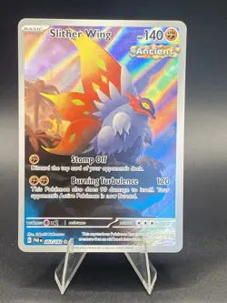Slither Wing 203/182 Sv04: Paradox Rift Holo Illustration Rare Full Art Pokemon - Image 1