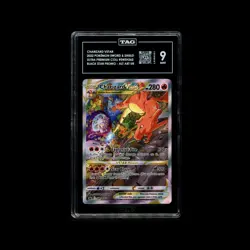 Pokemon 2022 Charizard VSTAR SWSH262 Alt Art Ultra-Premium Collection TAG 9 - Image 1