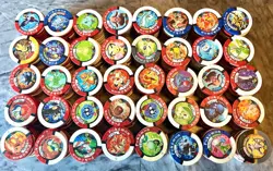 Lot of 400 Pokemon Battrio Coins – Japanese Arcade Game Collectibles - Image 1