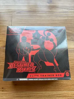 Pokemon TCG Destined Rivals ETB Elite Trainer Box, New And Factory Sealed - Image 2