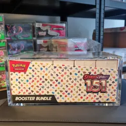 SV3.5 151 Booster Bundle Display English Pokemon TCG Factory Sealed w/ Acrylic - Image 4