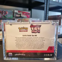 SV3.5 151 Booster Bundle Display English Pokemon TCG Factory Sealed w/ Acrylic - Image 5