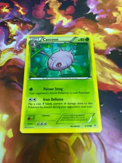 Cascoon 6/108 Roaring Skies Regular LP-Lightly Played Pokemon TCG - Image 1