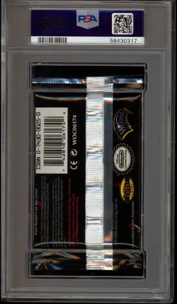 Pokemon Team Rocket 1st Edition Gyarados Art Authentic Sealed Booster Pack PSA 9 - Image 2