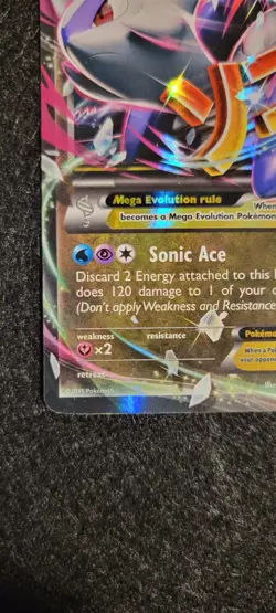 2015 M Latios EX 59/108 XY Roaring Skies Holo Rare Pokemon TCG - Image 5