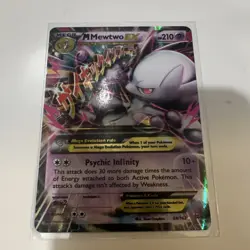 The Pokemon Company M Mewtwo EX 64/162 Breakthrough Ultra Rare Holo Eng - Image 1