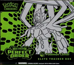 Perfect Order POKEMON CENTER ETB Elite Trainer Box SEALED (11 Packs) - Image 1
