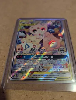 Pokemon TCG Togepi Cleffa Igglybuff GX Tag Team Alternate Art 143a/236 - Image 2
