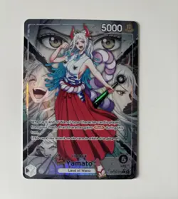 Bandai One Piece Card Game Yamato Leader OP06-022 Alt Art Foil 5000 English - Image 1