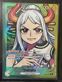 Yamato OP06-022 Alt Art Leader One Piece TCG English - Image 1