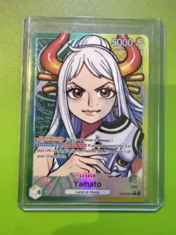 Yamato OP06-022 ALT ART Leader Wings of the Captain One Piece TCG English NM - Image 1