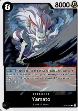 Yamato (097) R The Time of Battle OP16-097 One Piece TCG - Image 1