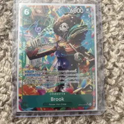 Brook Alt Art OP15-032 One Piece TCG English Card Super Rare - Image 1