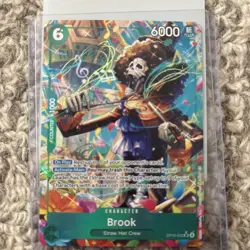 Brook Alt Art OP15-032 One Piece TCG English Card Super Rare - Image 2