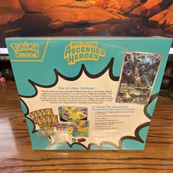 Pokemon TCG Mega Evolution Ascended Heroes Elite Trainer Box Promo and 9 packs - Image 3