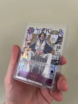 Kuzan OP16-063 Manga Alt Art The Time Of Battle One Piece Card Japanese - Image 3