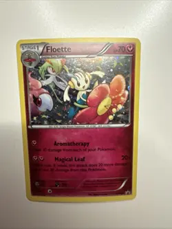 Pokemon TCG Floette XY139 Black Star Promo Holo Card Near Mint Condition - Image 1