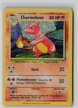 Charmeleon - #002/034 Trading Card Game Classic Holo NM - Image 1