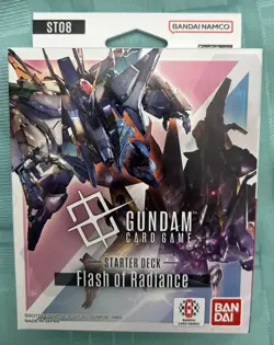 Gundam TCG Card Game Flash of Radiance Starter Deck (ST08) SEALED NEW - Image 1