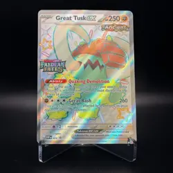 Great Tusk ex - (Paldean Fates Stamped) #072 - Miscellaneous Cards & Products P - Image 1