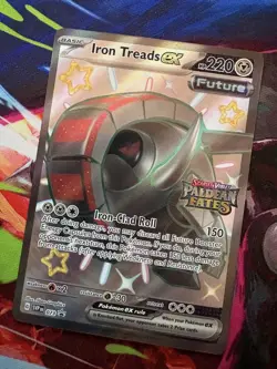 Iron Treads ex - (Paldean Fates Stamped) Promo Misc Cards & Products 073 - Image 1