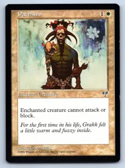 MTG Pacifism Normal C Mirage (MIR) NM Magic - Image 1