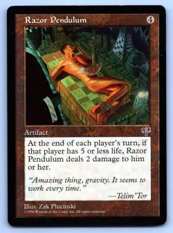 MTG Razor Pendulum Normal R Mirage (MIR) NM Magic - Image 1