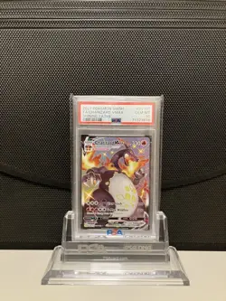 Pokemon TCG Shining Fates Charizard VMAX SV107/SV122 2021 Shiny PSA 10 - Image 1