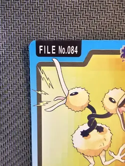 Pokemon CARDDASS | Doduo FILE No.084 1997 Pocket Monsters Japanese Vintage - Image 3