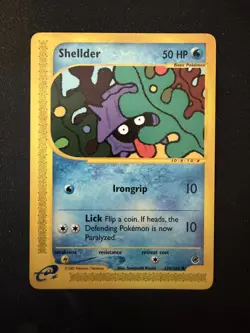Shellder 129/165 Common Expedition Base Set Pokemon TCG - Image 1