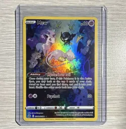 Pokemon TCG Mew GG10/GG70 Crown Zenith Galarian Gallery Ultra Rare Full Art Holo - Image 1