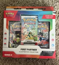 Pokemon TCG First Partner Illustration Collection Series 2 Promo Box English - Image 1