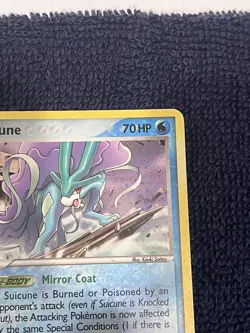 Pokemon TCG Suicune 004/017 POP Series 2 Holo Rare English 2006 - Image 2
