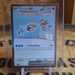 Pokemon TCG Eiscue ex SV03 Obsidian Flames 222/197 Full Art Holo SIR - Image 1
