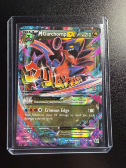 Pokemon Mega Garchomp EX XY168 XY Promo Holo Great Condition - Image 1