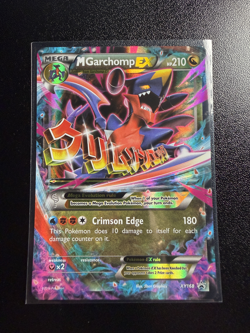 Pokemon Mega Garchomp EX XY168 XY Promo Holo Great Condition - Image 2