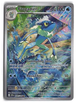 Frogadier 089/086 Holo Illustration Rare Chaos Rising Pokemon Holo NM - Image 1