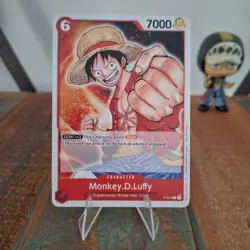 Monkey D Luffy Pre-Errata P-001 Promotion Pack 2022 One Piece Promo - Image 1