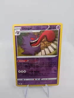 Pokemon Gengar SWSH06: Chilling Reign 057/198 Near Mint NM Reverse Holo - Image 1