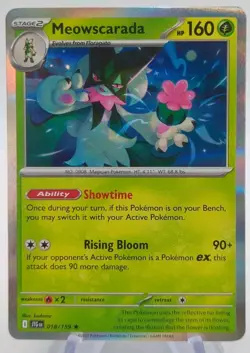 Meowscarada 018/159 - Journey Together - Holo - Pokemon Card - Image 1