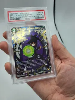 PSA 10 Goku Black Unforeseen Darkness FOIL GOLD STAMPED Dragon Ball Super Card - Image 2