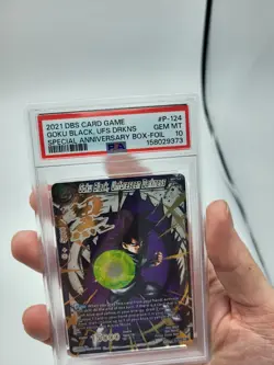 PSA 10 Goku Black Unforeseen Darkness FOIL GOLD STAMPED Dragon Ball Super Card - Image 3