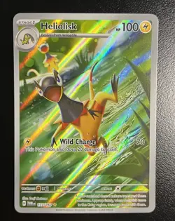 Pokemon Card TCG - Heliolisk 177/167 Illustration Rare Twilight Masquerade NM - Image 1