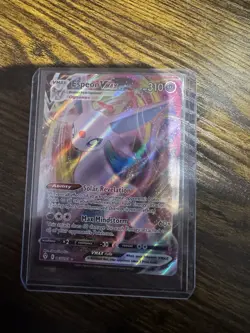 Espeon VMAX 065/203 Full Art Ultra Rare Pokemon Card Evolving Skies 1 - Image 1